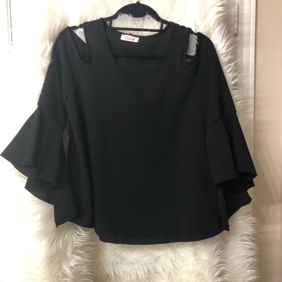 Blouse Vivace Sexy Open shoulder - Picture 2 of 3